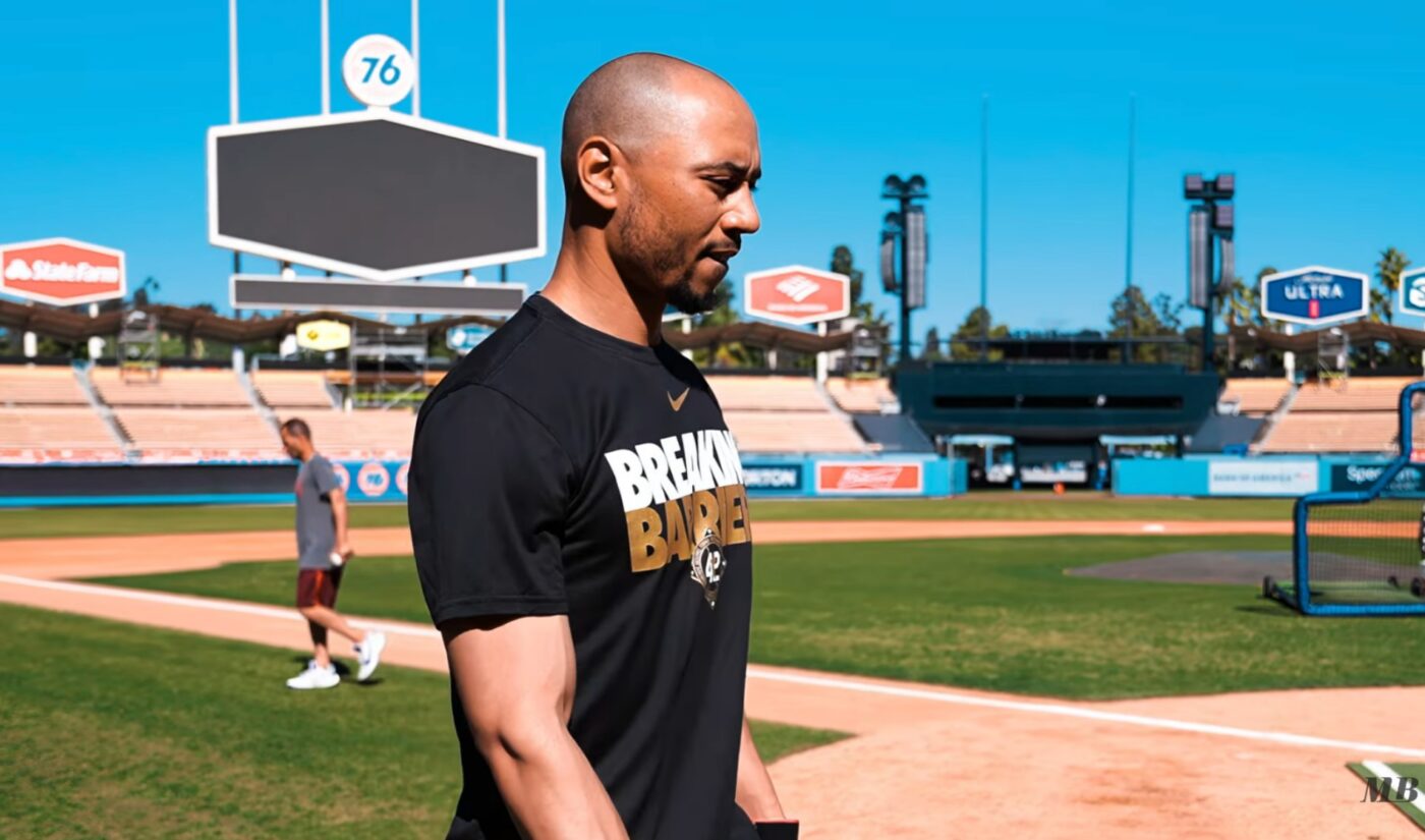 Baseball needs a big star. On YouTube, Mookie Betts is stepping up to the plate.