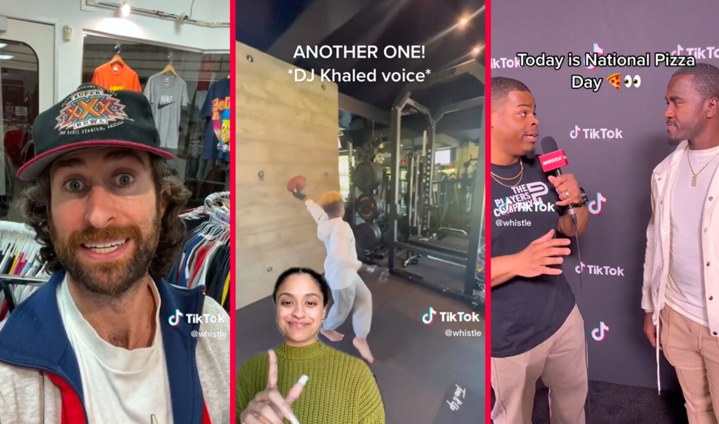 NIL athletes can now be short-form stars. The Whistle Creator Program wants to help them.