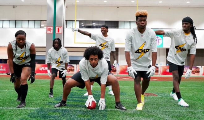 Creator groups AMP and RDCWorld will go under center at the 2023 NFL Draft