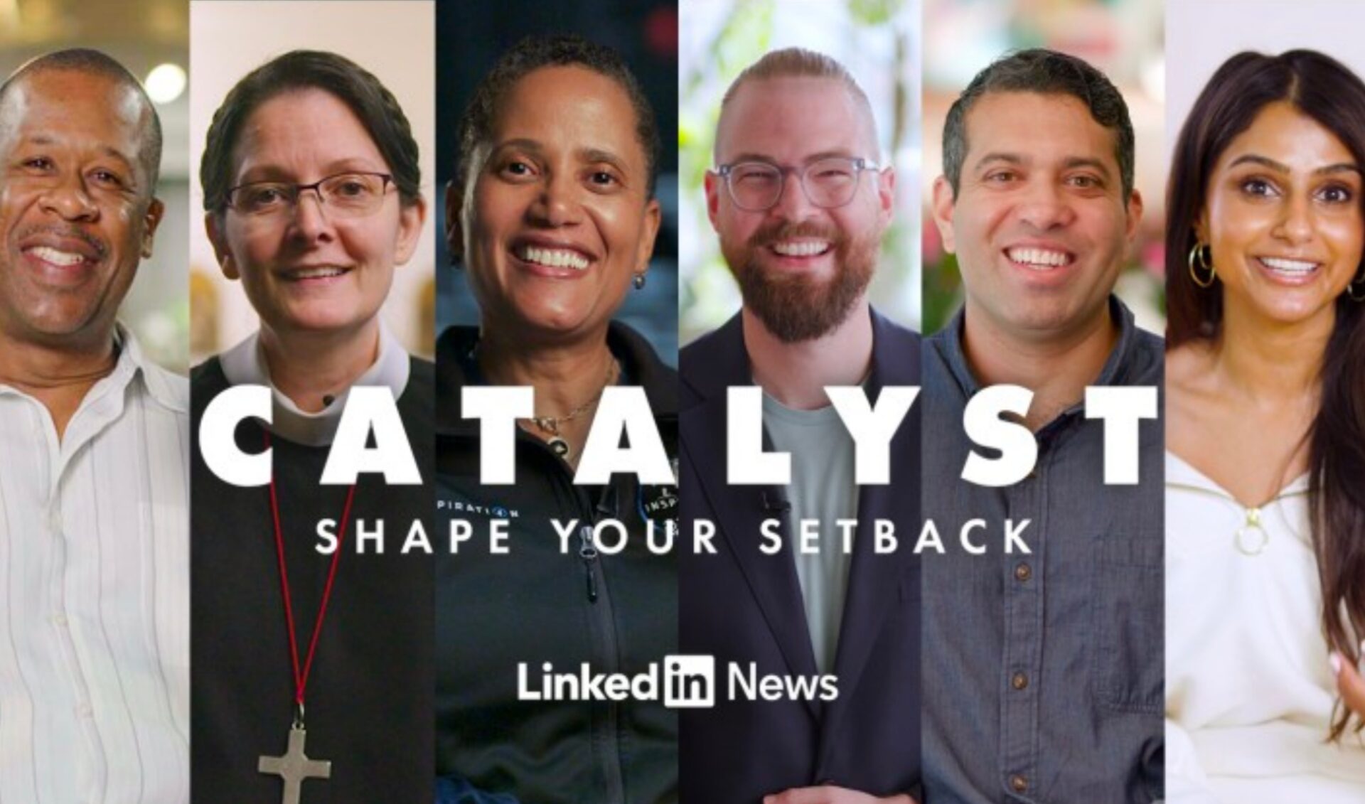 In LinkedIn’s latest original series, business leaders remember the challenges they’ve faced