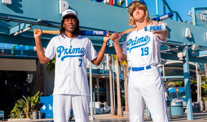 Logan Paul, KSI take Prime out to the ballgame with Los Angeles Dodgers partnership