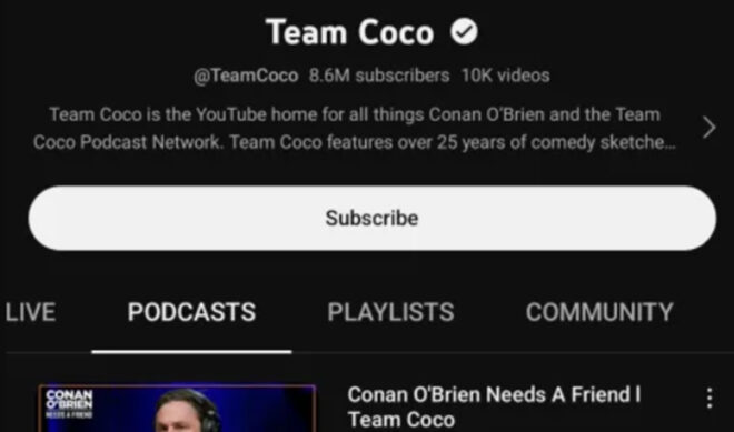 YouTube is giving podcasts prime real estate on creators’ channels