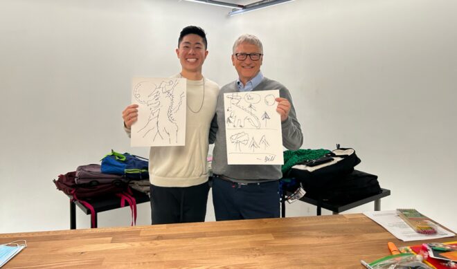 Bill Gates assisted ZHC’s donation drive and explained how creators can save the world