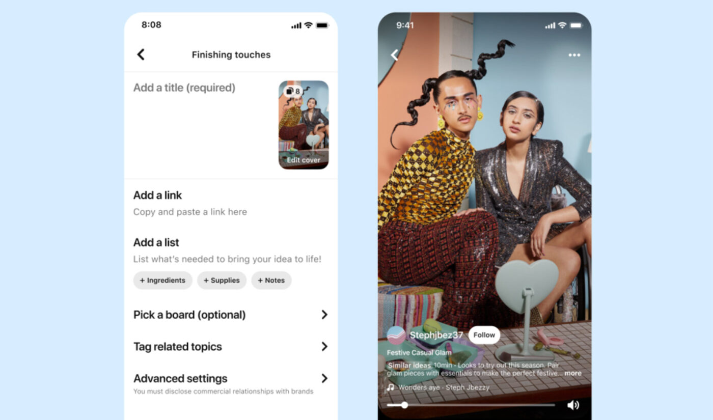 Change is coming for Pinterest creators
