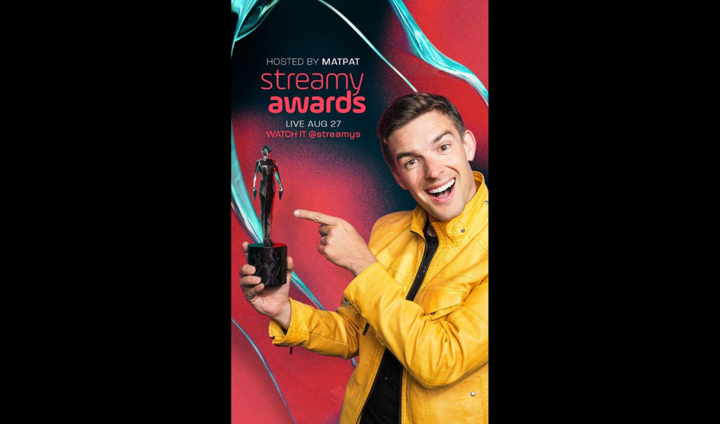 Here are your nominees (and host) for the 2023 Streamy Awards Tubefilter