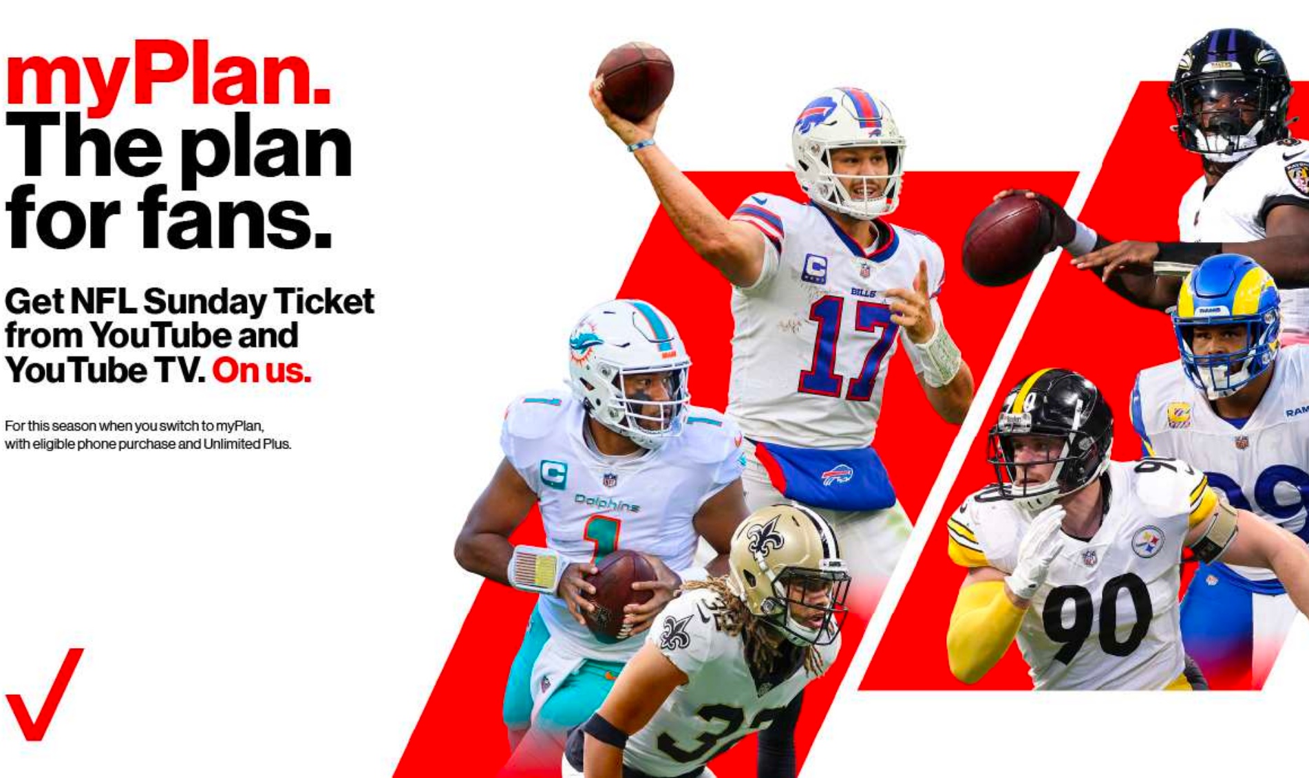 's first season of NFL Sunday Ticket will be free for some Verizon  customers - Tubefilter