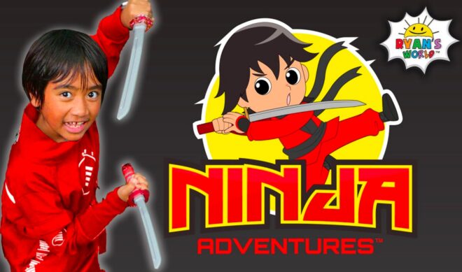 Ninjas are coming to the Ryan’s World brand (and a new Walmart toy line is coming with them)