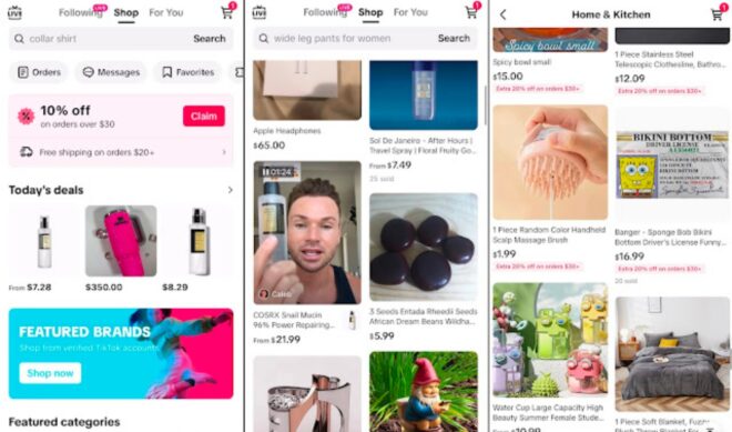 Some TikTok users in the U.S. can now buy goods from China on a dedicated Shop tab
