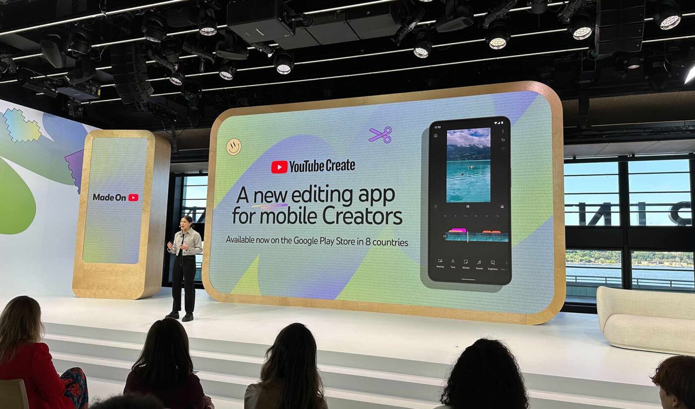 YouTube launches new editing app YouTube Create
