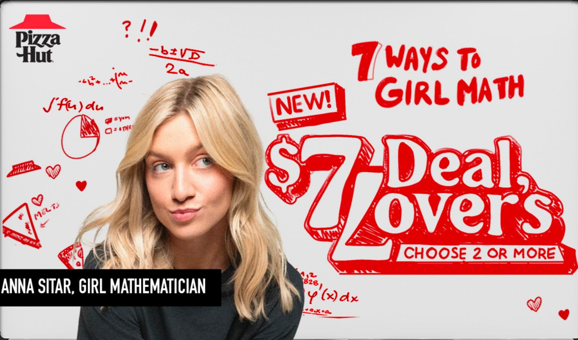 Does TikTok’s “girl math” trend still have legs? Pizza Hut and Anna Sitar are betting on it.