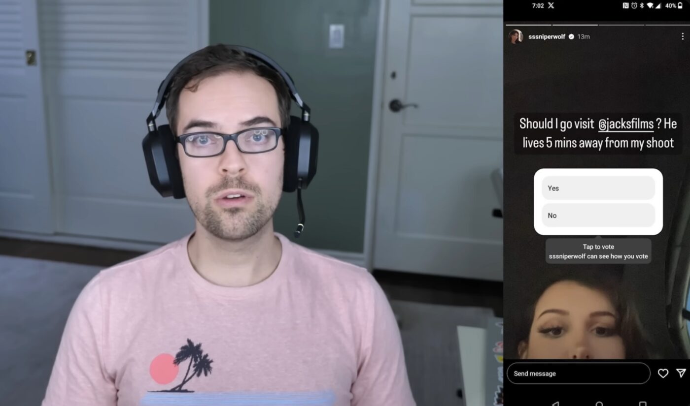 Jacksfilms urges YouTube to “step in” after SSSniperwolf doxxing allegations