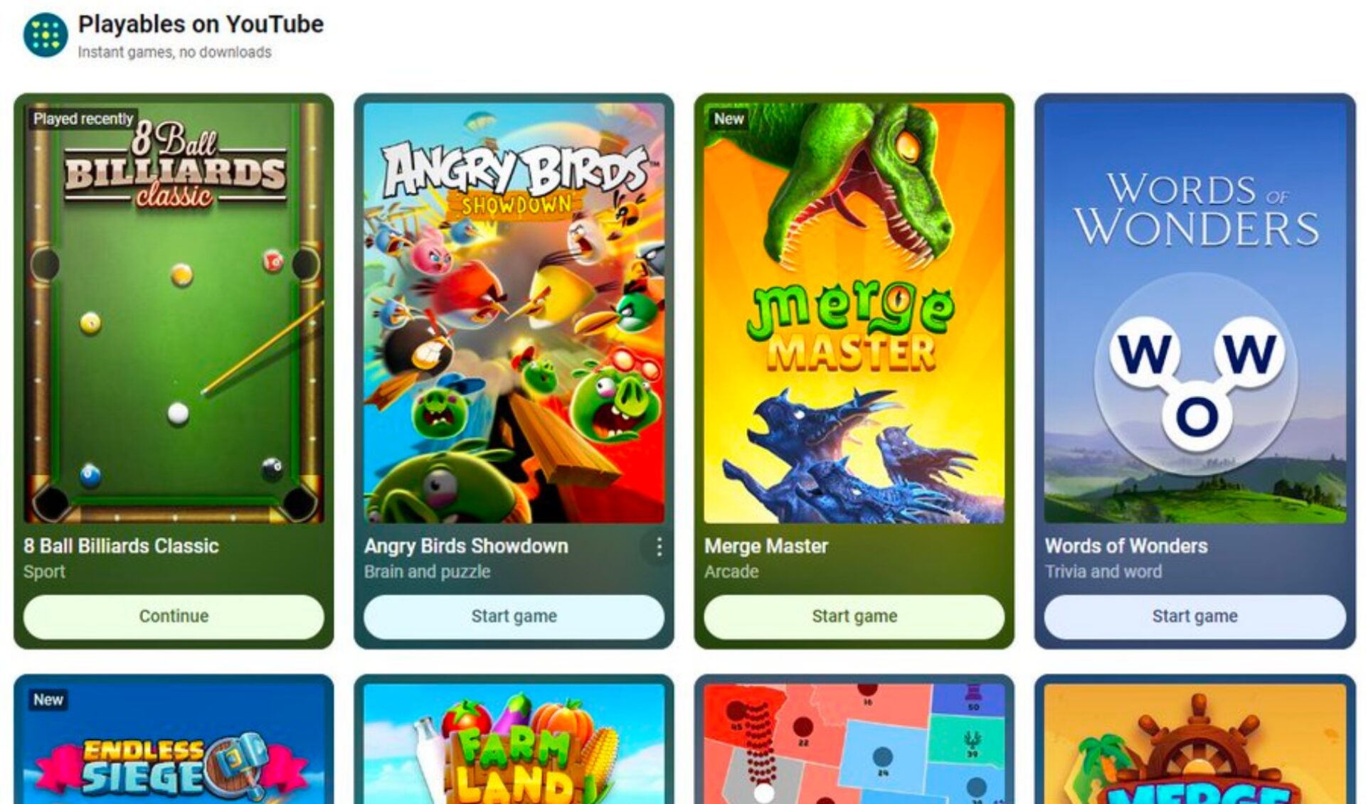 YouTube Premium subscribers can now find “Playables” through new gaming hub