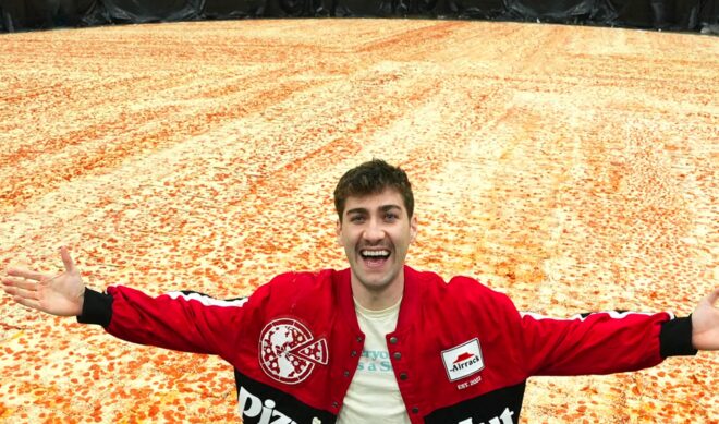 Airrack will go for a Guinness World Record on New Year’s Eve, one slice at a time