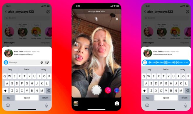 Want to show your Close Friends what you’re up to? Drop them a video Note on Instagram.