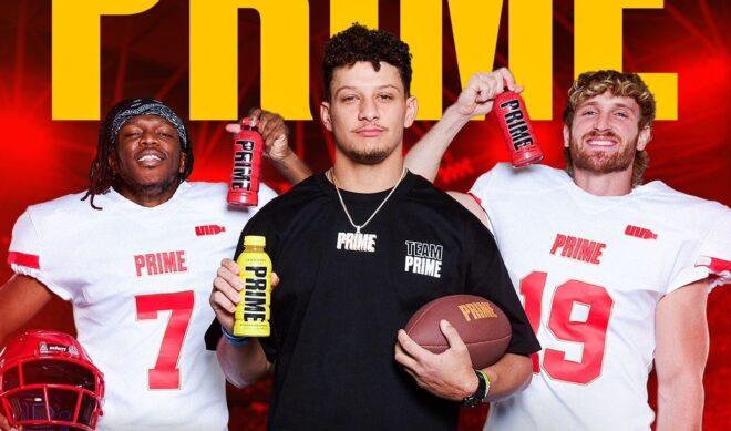 Patrick Mahomes is the new face of Prime