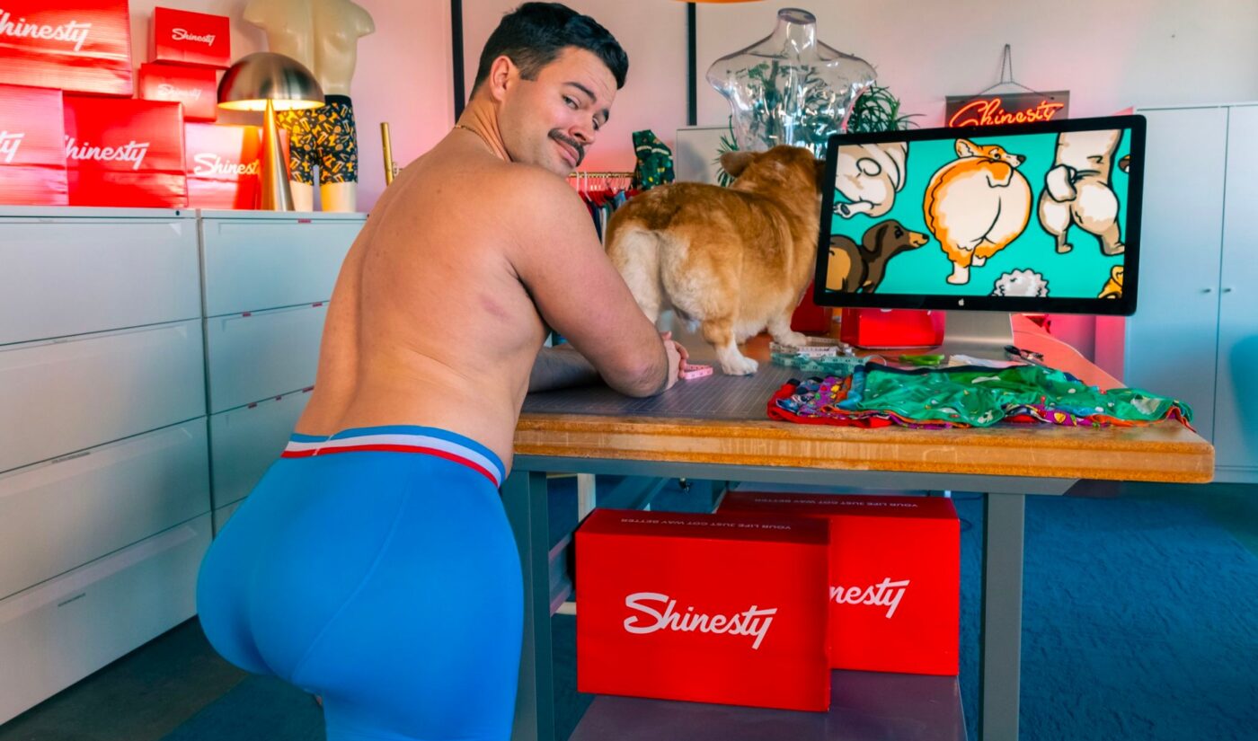 TikToker Frankie LaPenna shows off the junk in his trunk as he joins  underwear brand Shinesty - Tubefilter