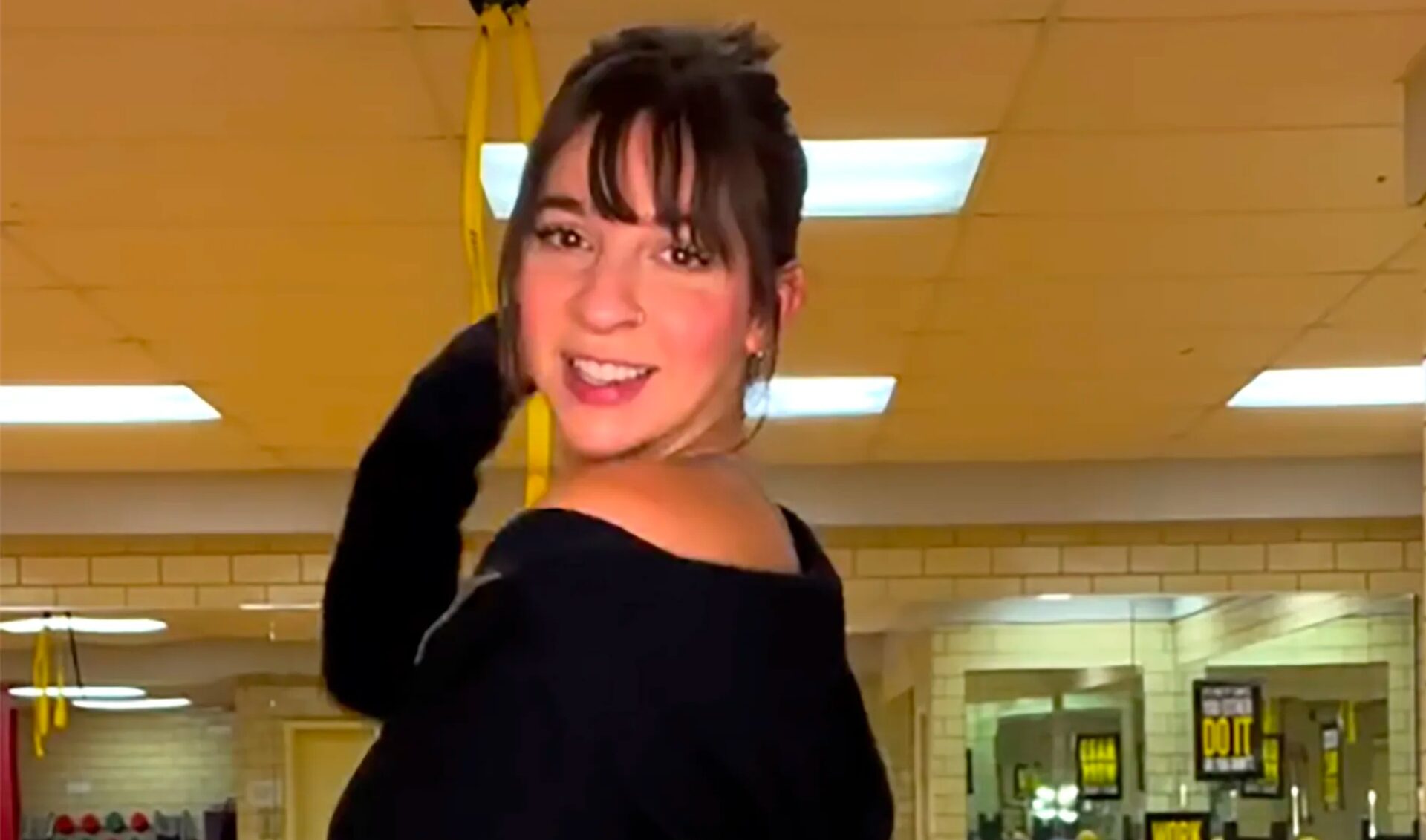 17 months after suffering a mental health crisis, Gabbie Hanna reappears as a YMCA instructor