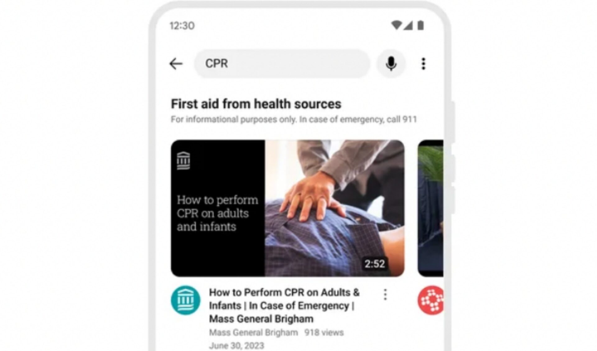 YouTube teams with healthcare providers to share life-saving advice with viewers