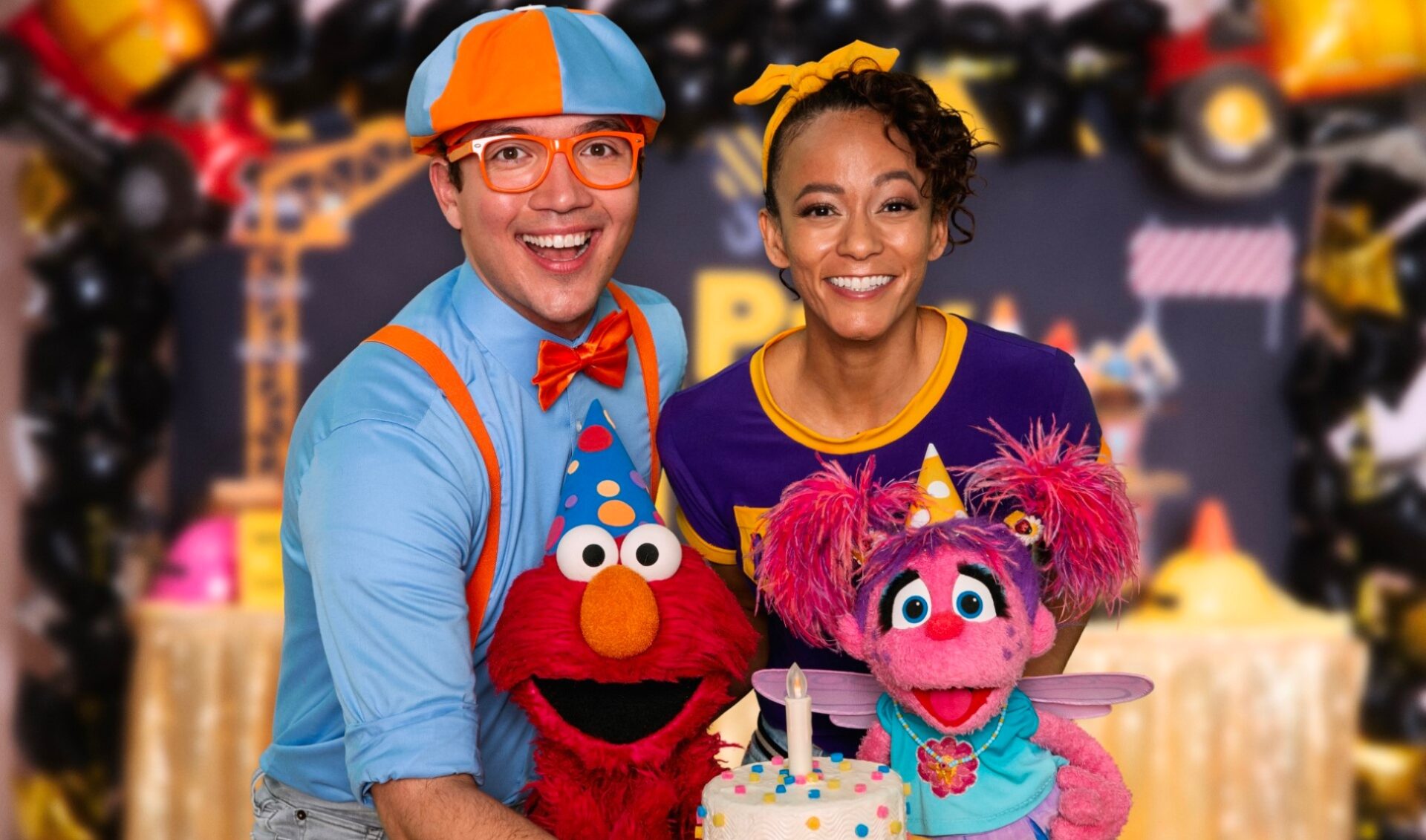 Blippi is collaborating with Big Bird and Elmo thanks to a Sesame Street partnership