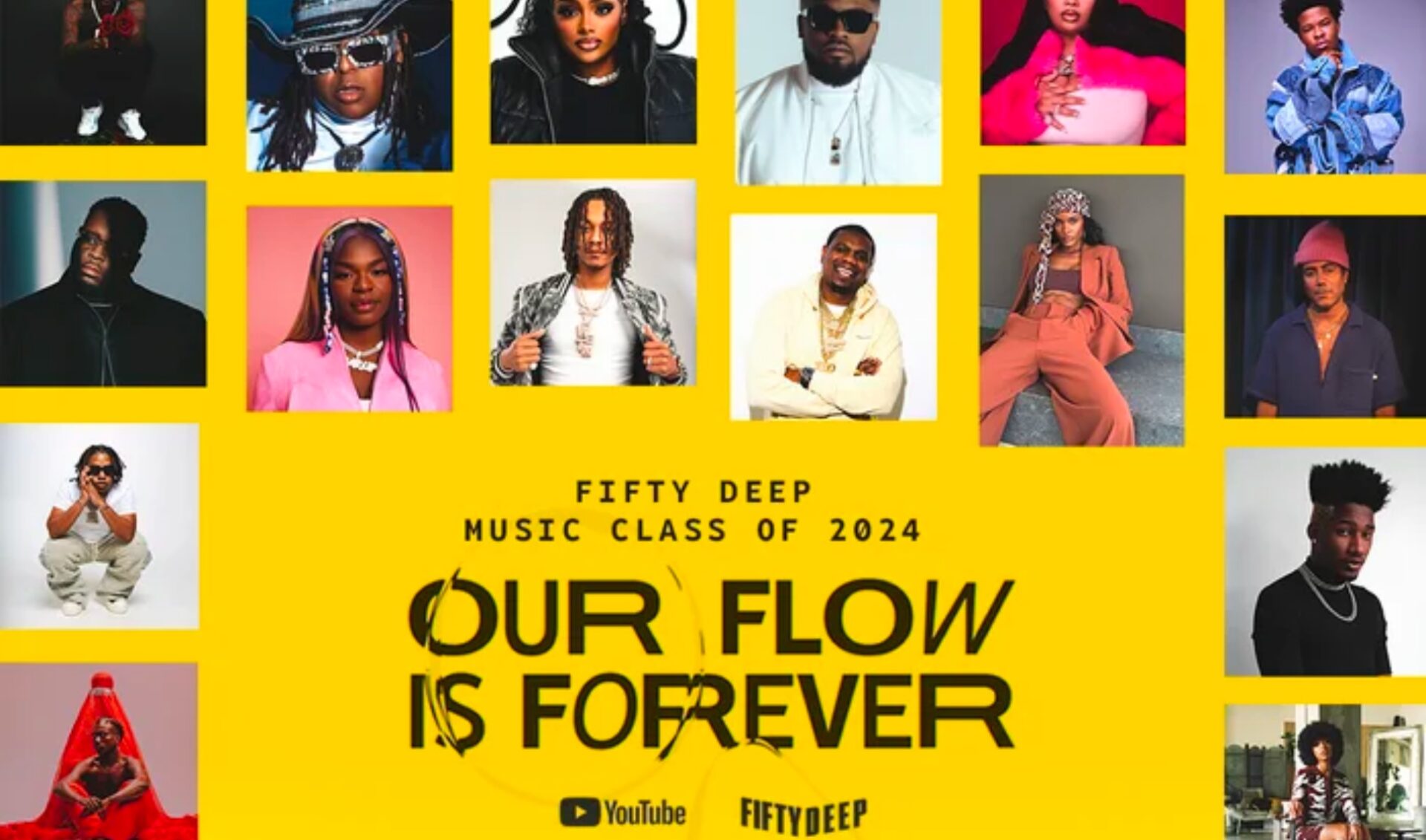 YouTube issues grants to 28 global hip-hop artists as part of Fifty Deep campaign