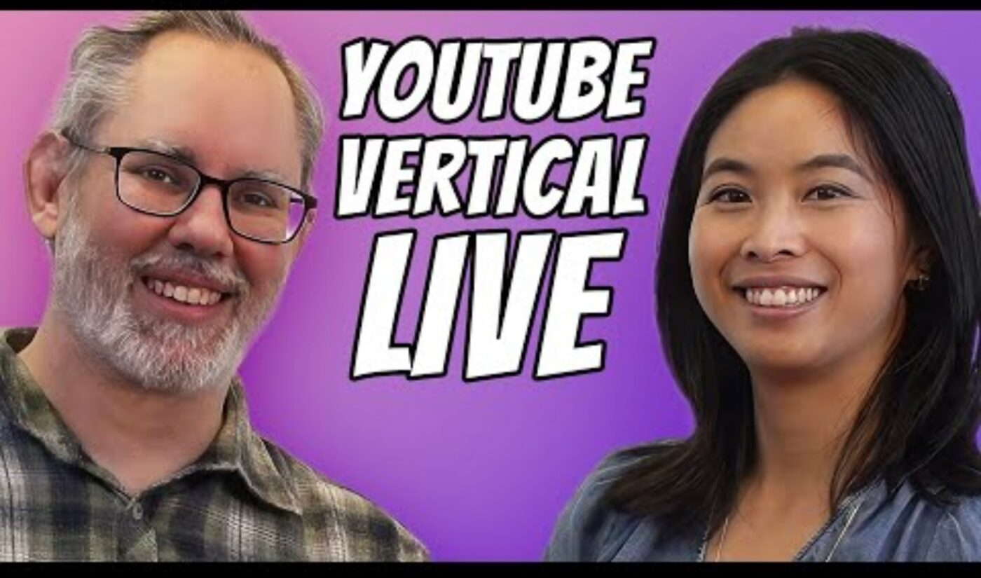 YouTube’s vertical streams mix “the power of Live and the discoverability of the Shorts feed”