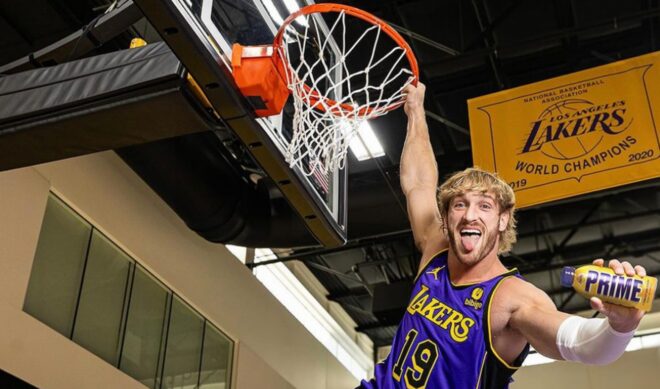 Logan Paul’s Los Angeles Lakers deal is a slam dunk for Prime Hydration