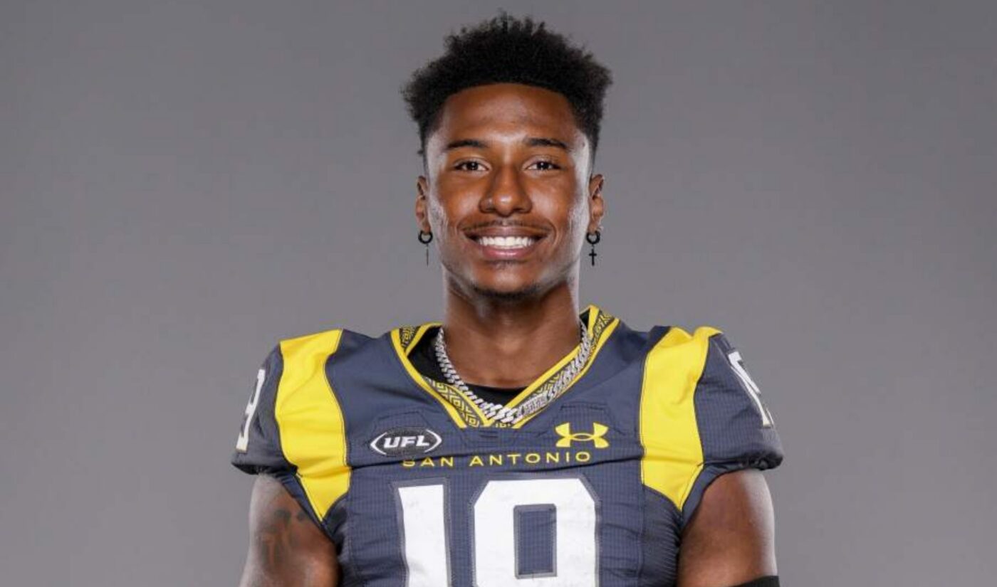 Deestroying earned a spot on a pro football roster. Then he landed on the injured reserve list.