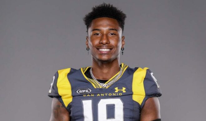 Deestroying earned a spot on a pro football roster. Then he landed on the injured reserve list.