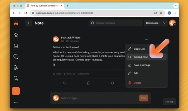 Substack wants users to put more videos in Notes and share them “across the web”