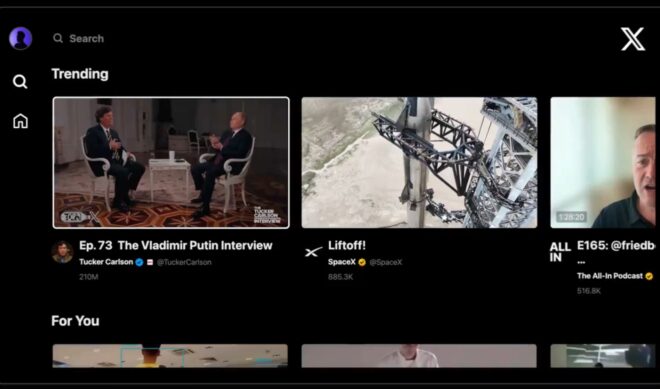 X’s TV app is coming “soon”