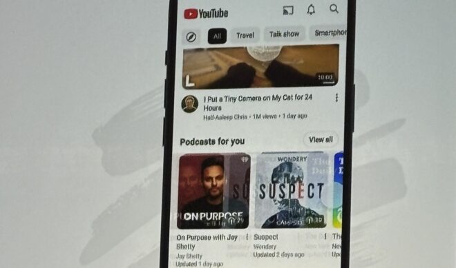 YouTube announces a “Podcasts For You” shelf — and a workshop to go with it