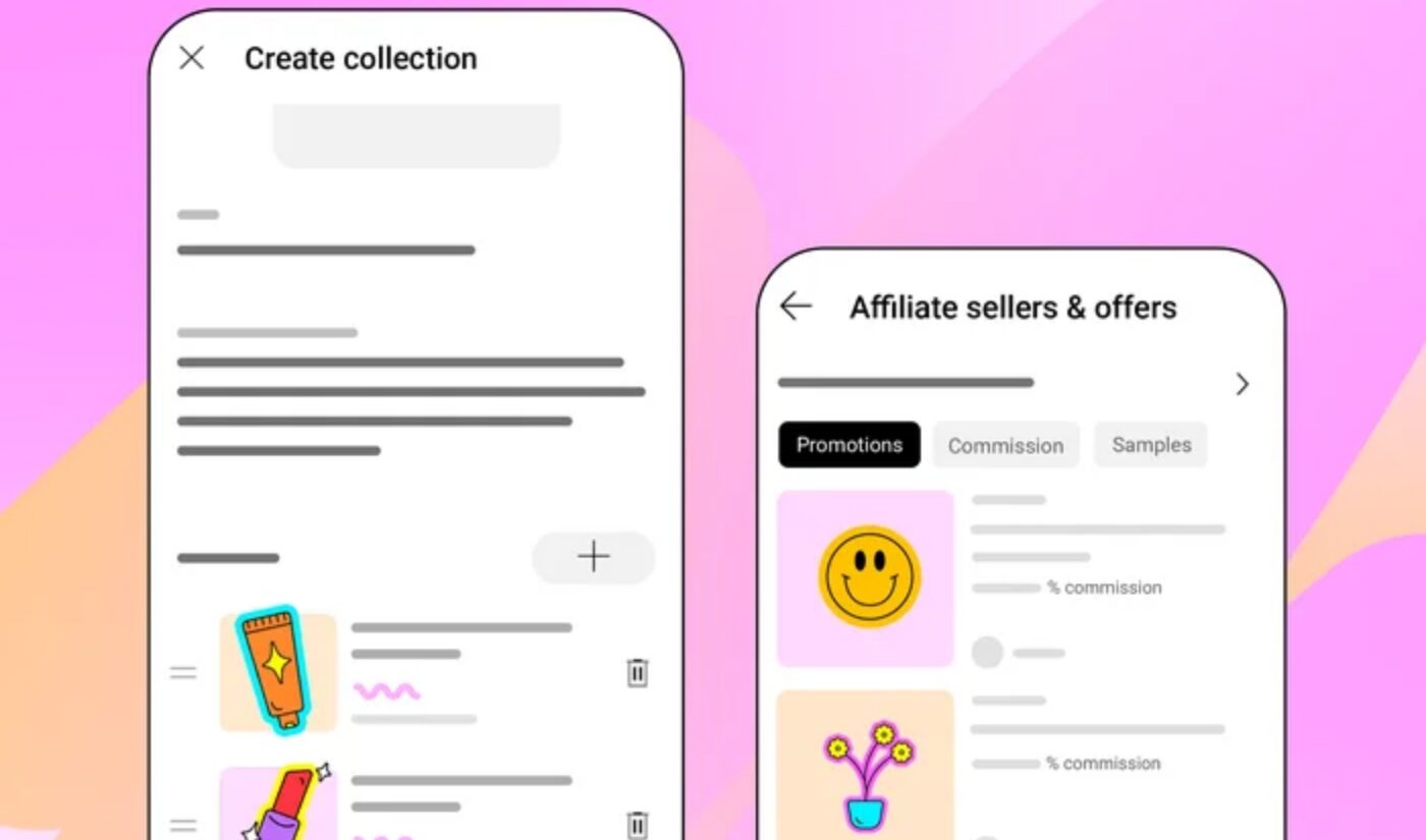 YouTube lets creators group together their favorite items with shoppable Collections
