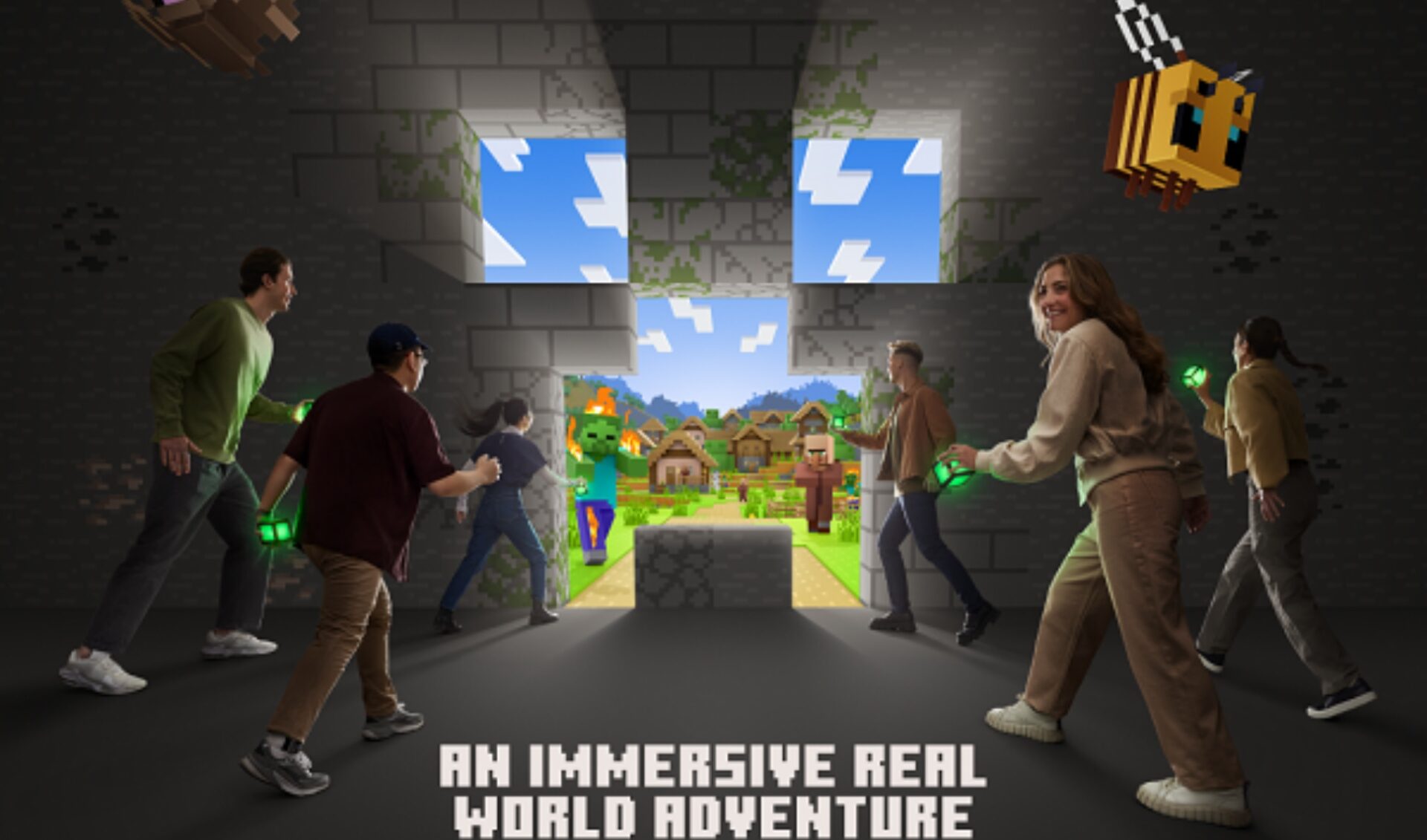 ‘Minecraft’ is coming to the real world with a “Villager Rescue” experience