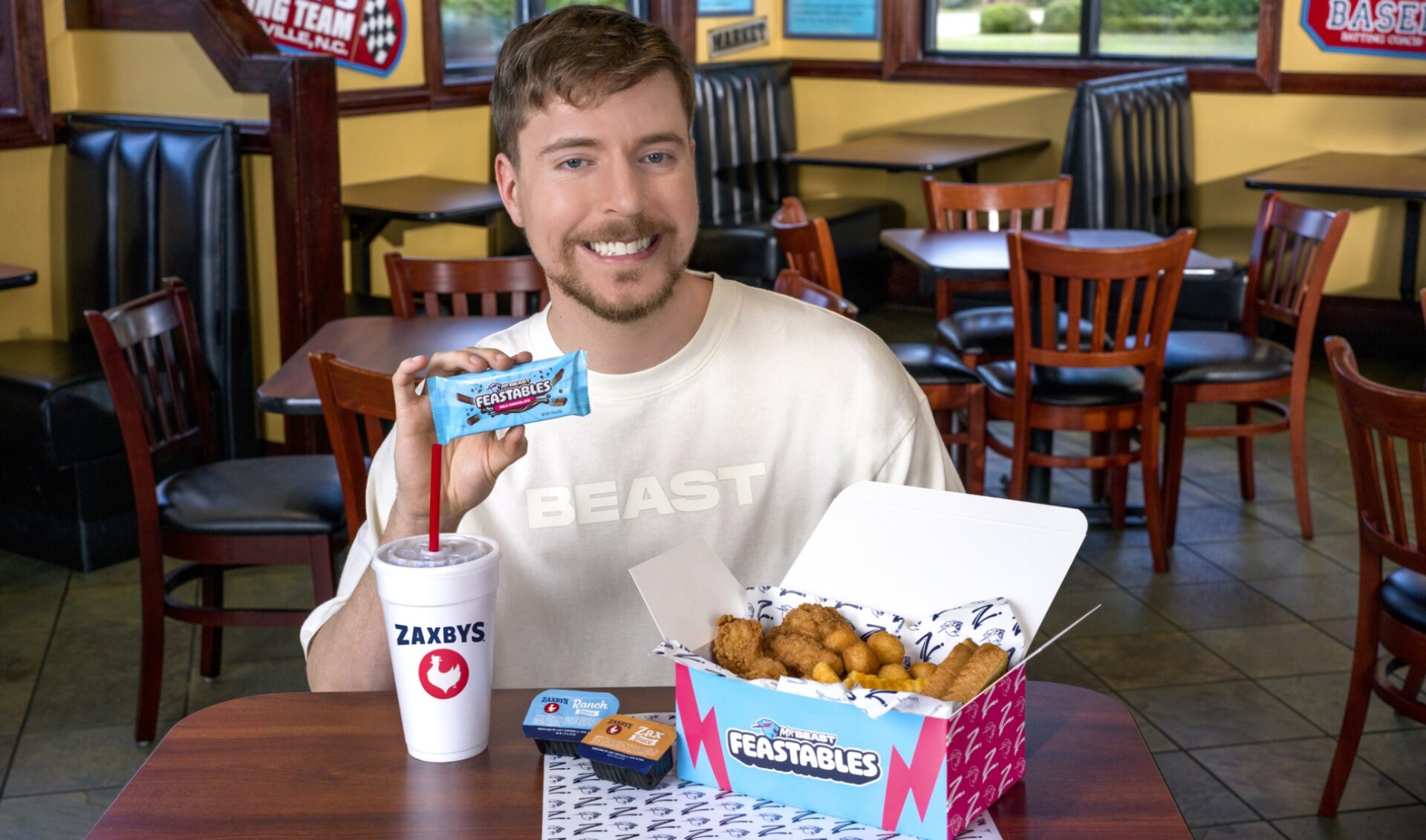 MrBeast Chicken? Jimmy Donaldson brings “MrBeast Box” to fast food chain Zaxby’s.