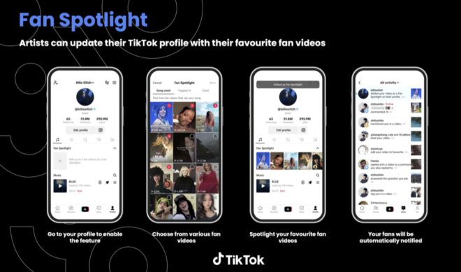 Billie Eilish puts her admirers in the “Fan Spotlight” with a new TikTok feature