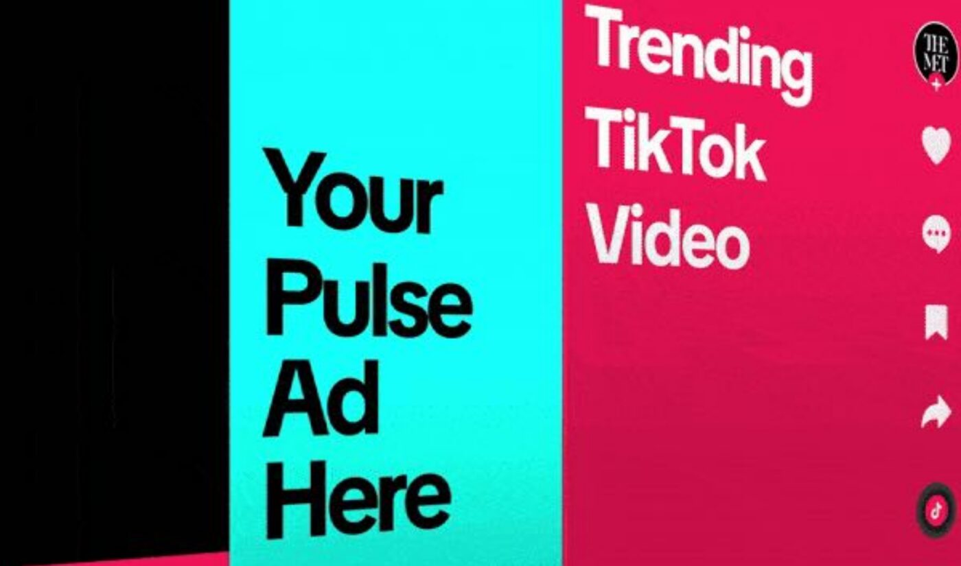 TikTok is bringing “tentpole moments” to its premium ad product Pulse Premiere