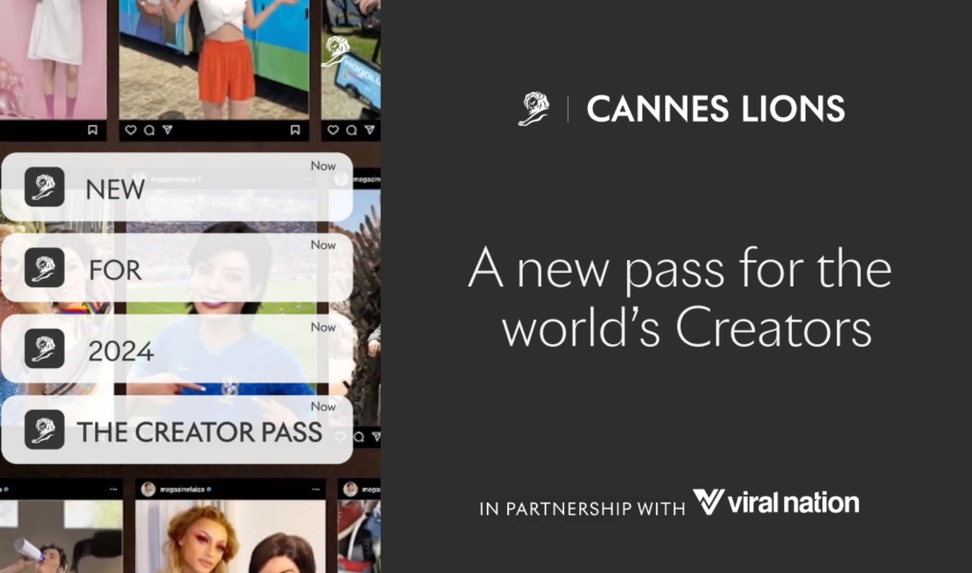 Cannes Lions’ new Creator Pass brings creators face-to-face with the world’s top brands and thought leaders