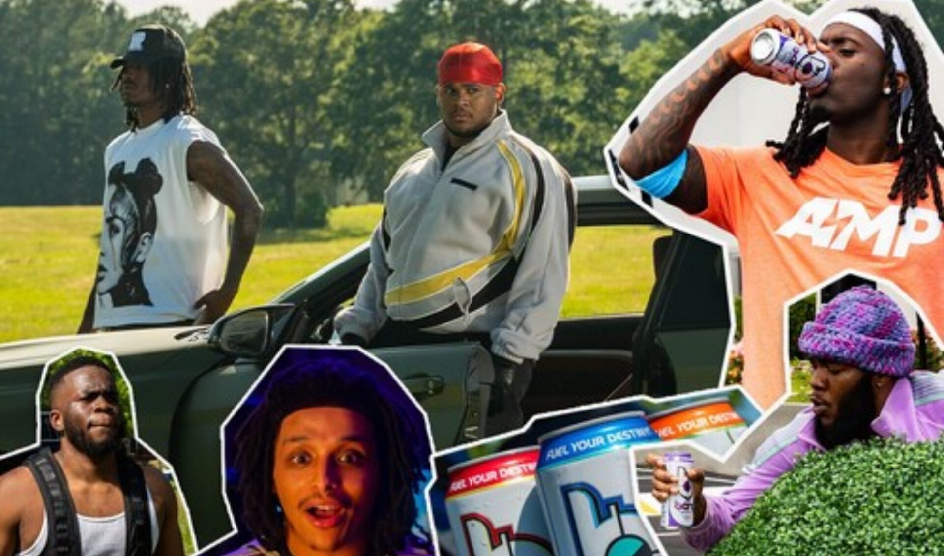 AMP isn’t making its own hydration drink. Instead, the creator group is partnering with Bang Energy.