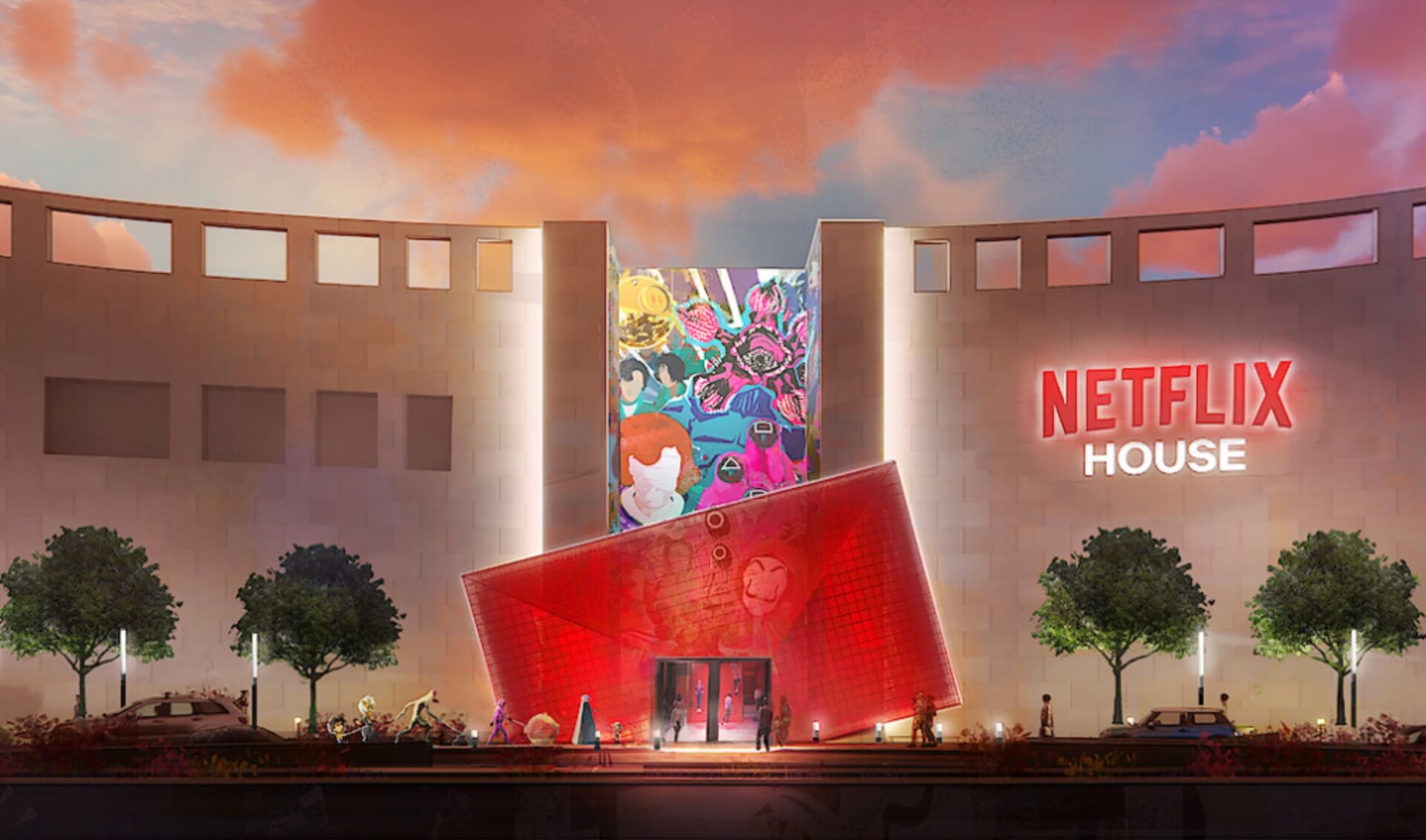 The first two “Netflix House” locations will open their doors in Dallas and Pennsylvania in 2025