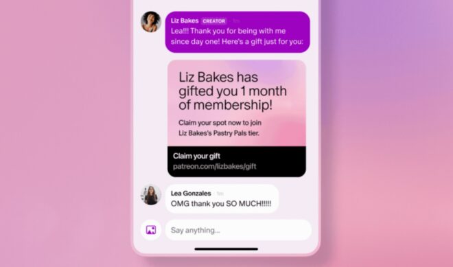 Patreon has a present for its users: Its subscriptions can now be gifted