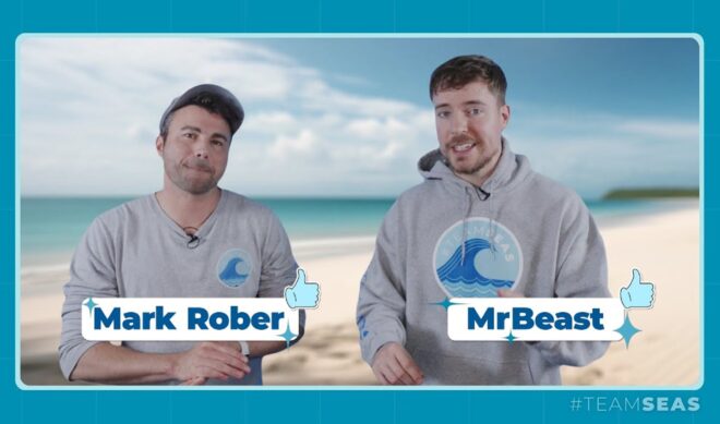 MrBeast and Mark Rober’s #TeamSeas has deleted 34 million pounds of trash from oceans and beaches