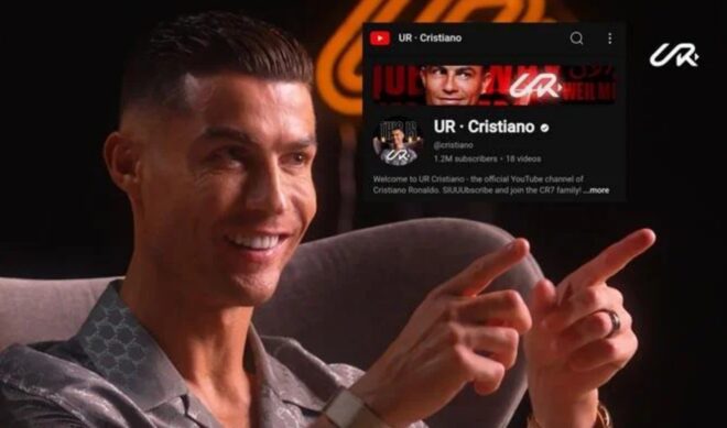 Cristiano Ronaldo wants to bring his 636 million Instagram followers to YouTube