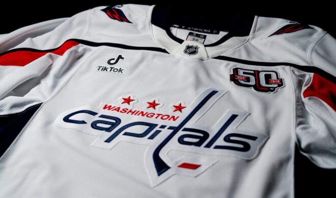 TikTok is going back to Washington (on a hockey jersey)