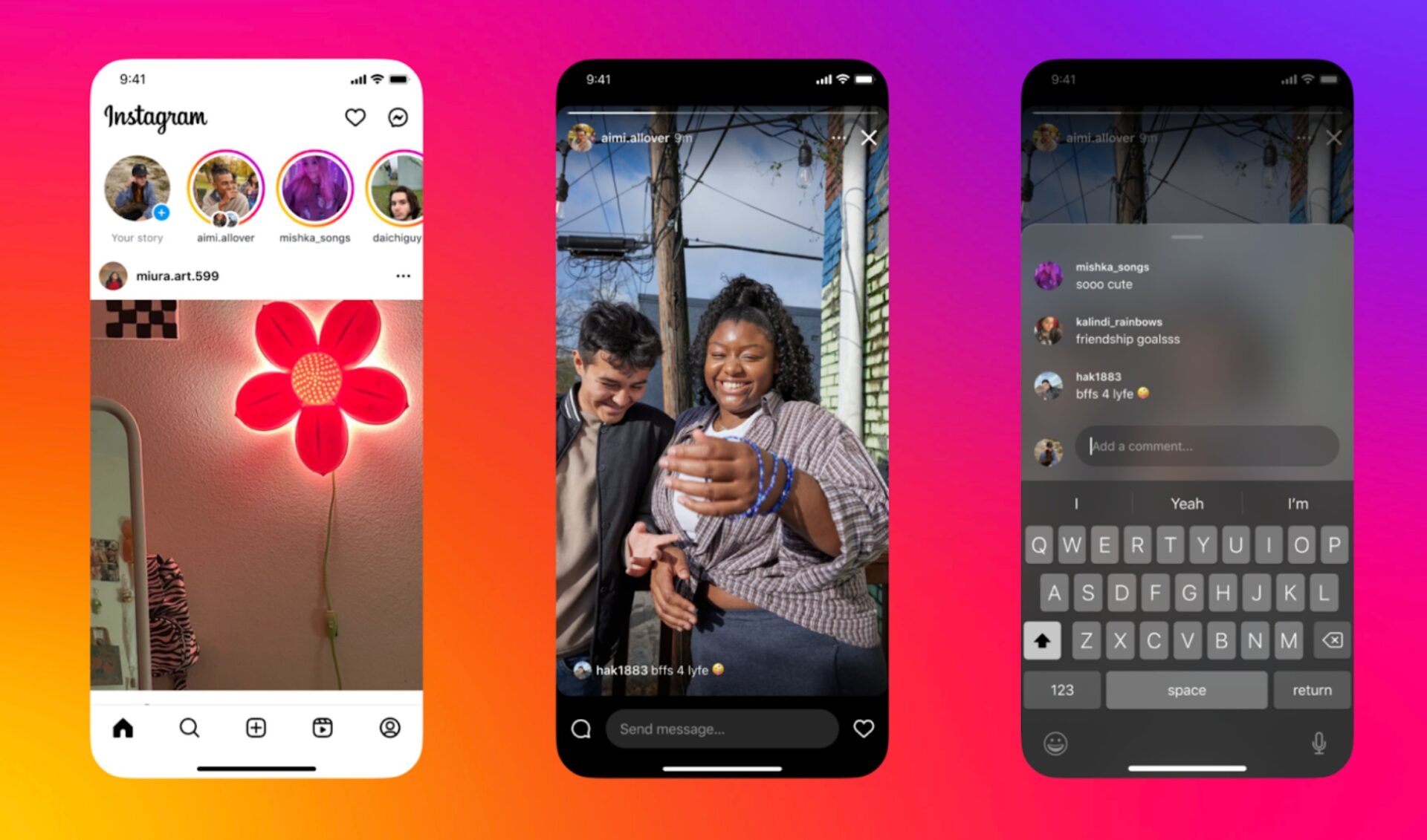 Instagram opens comments on Stories as a new way to soft-launch your relationship