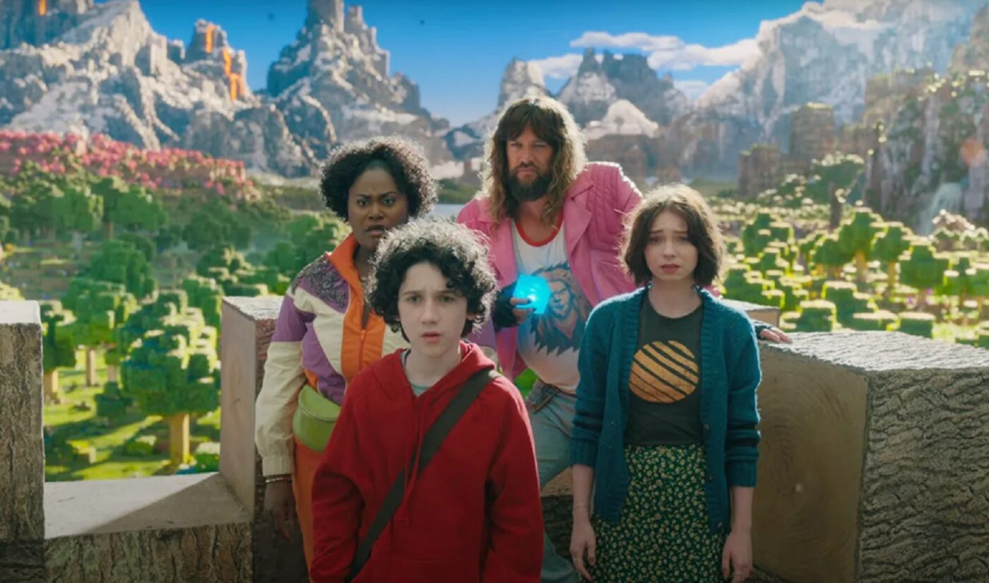 Minecraft’s gotten more than a trillion views online. Can it champion the box office?