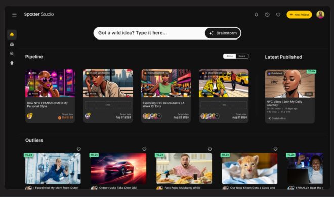Spotter’s new AI-driven “brainstorm partner” is getting creators 49% more views