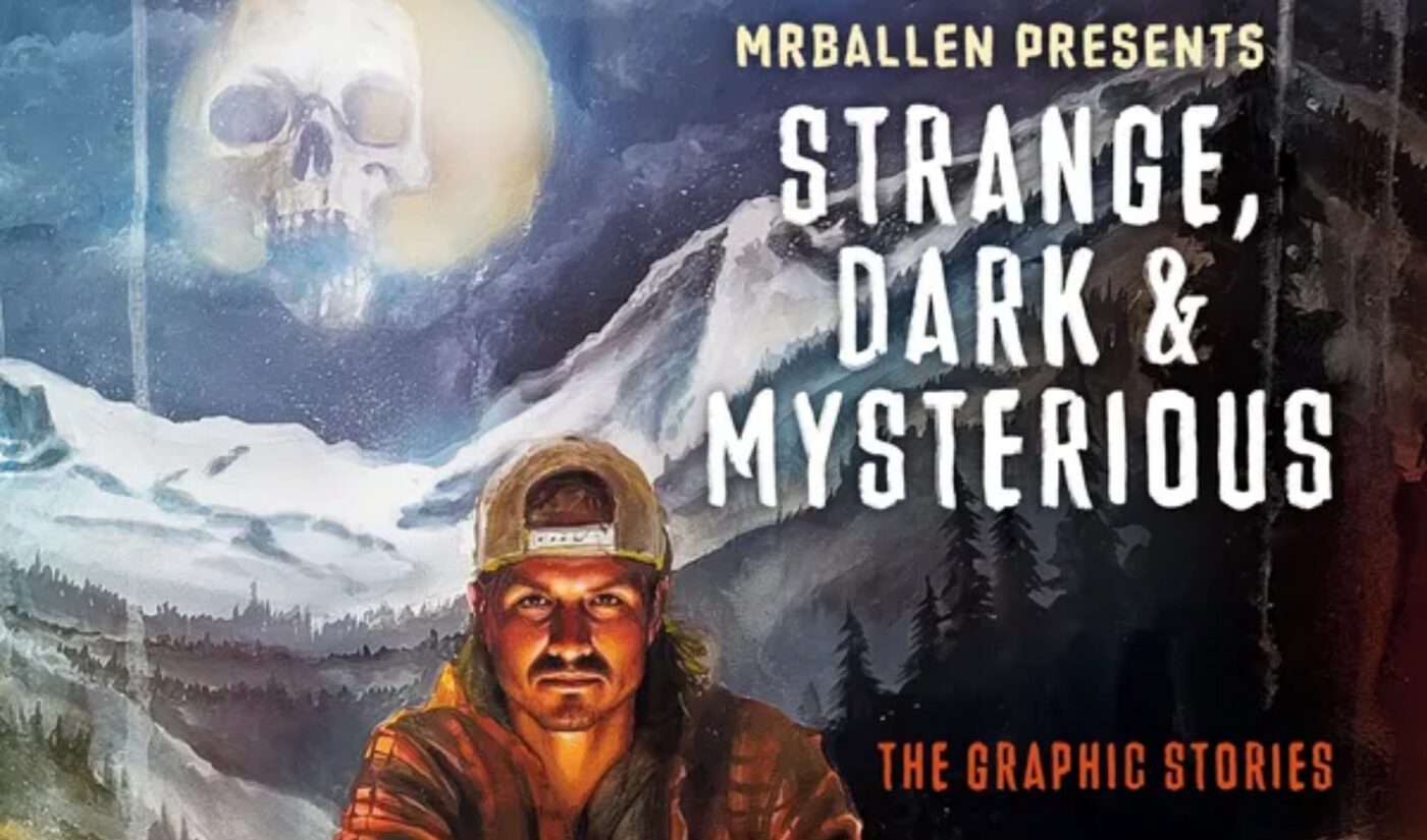 MrBallen gets graphic with a “strange, dark, and mysterious” book