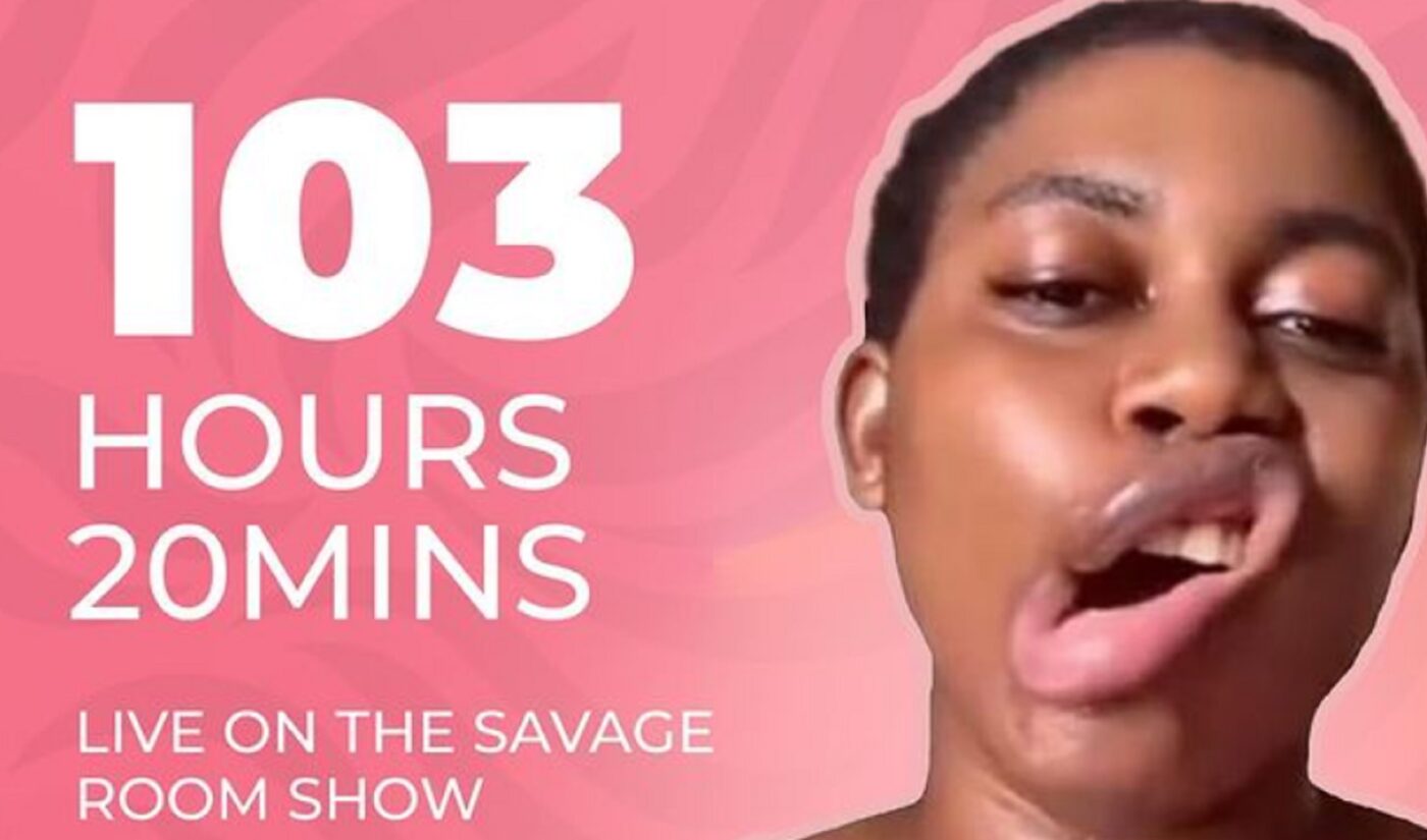 As live spectacles increase, a creator plans to eat for four days straight on YouTube