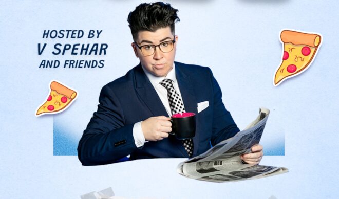 V Spehar offers “alternative to legacy media” with ‘Election Night Pizza Party’