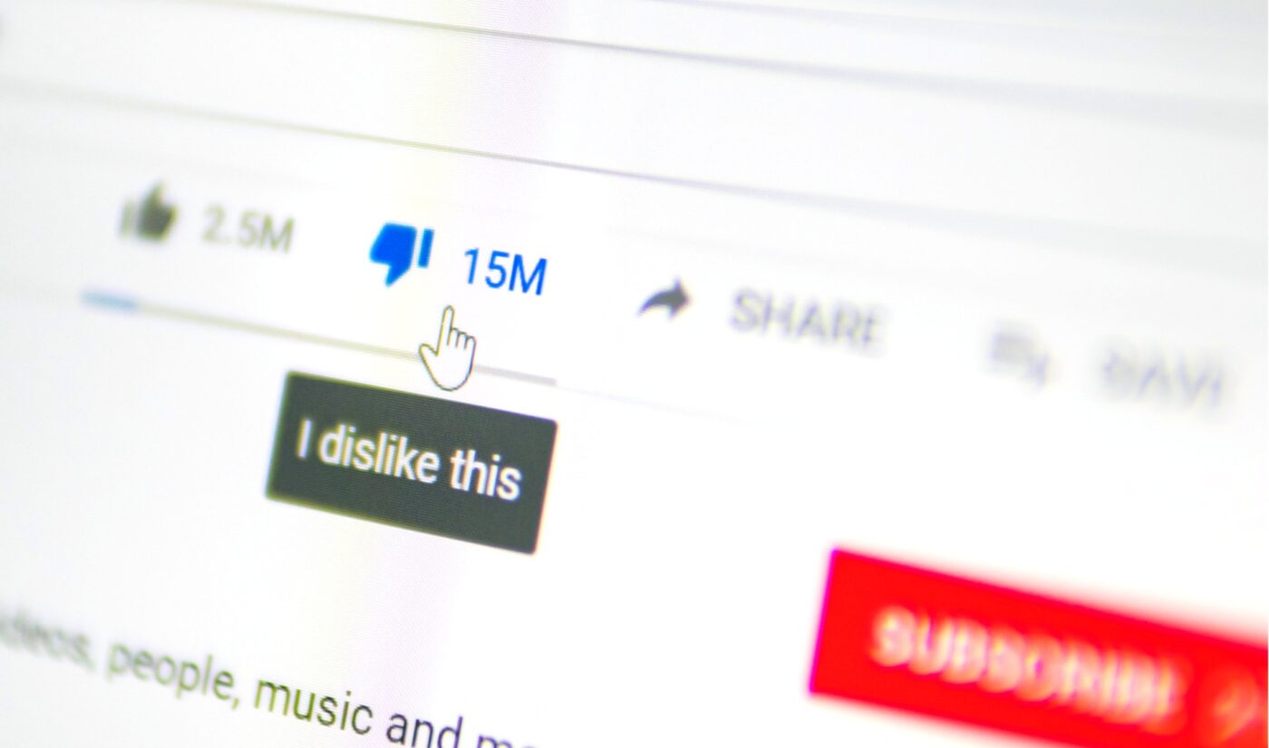 Want to know why YouTube hid dislikes? Ask a female creator.